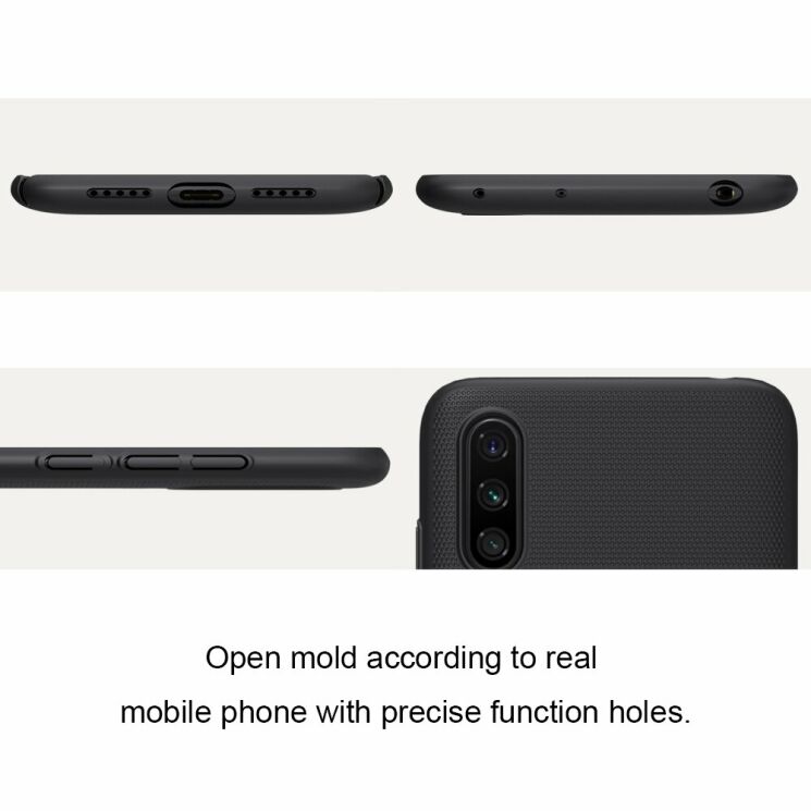 Пластиковый чехол NILLKIN Frosted Shield для Xiaomi Mi CC9 / Mi 9 Lite - Black: фото 10 из 15