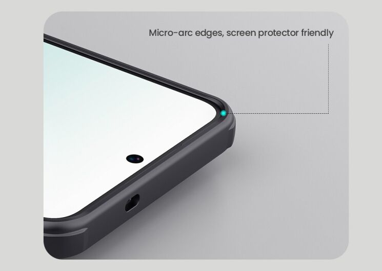 Пластиковий чохол NILLKIN Frosted Shield Pro Magnetic для Samsung Galaxy S25 FE (S731) - Black: фото 16 з 18