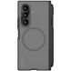 Пластиковий чохол NILLKIN Super Frosted Shield Magnetic (S Pen) для Samsung Galaxy Fold 8 Ultra - Transparent Black (424070B). Фото 2 з 20