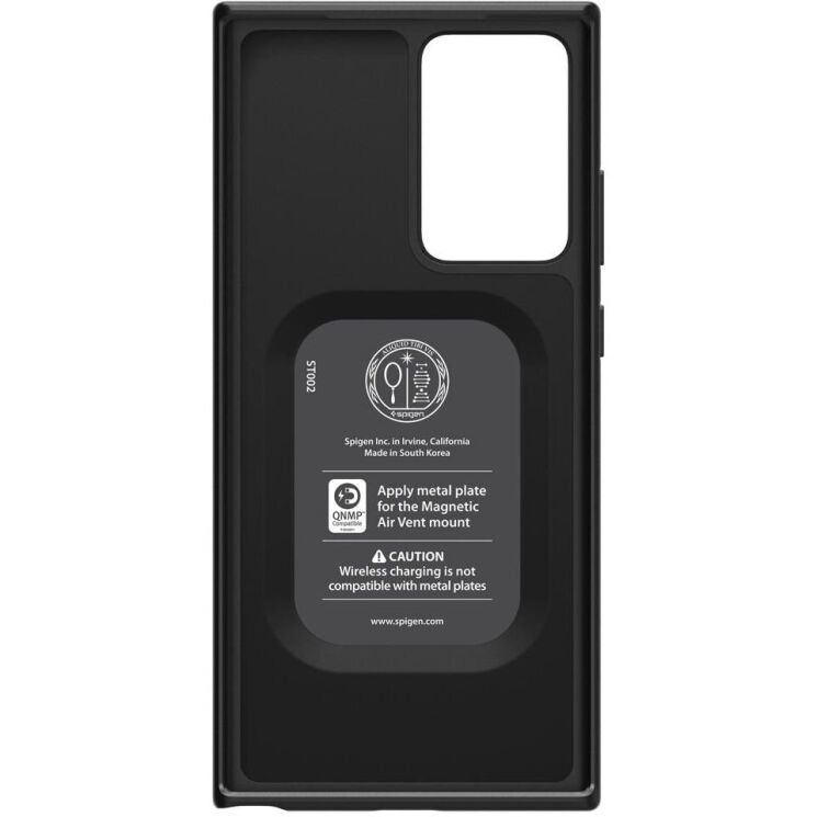Пластиковый чехол Spigen (SGP) Thin Fit для Samsung Galaxy Note 20 Ultra (N985) - Black: фото 7 из 15