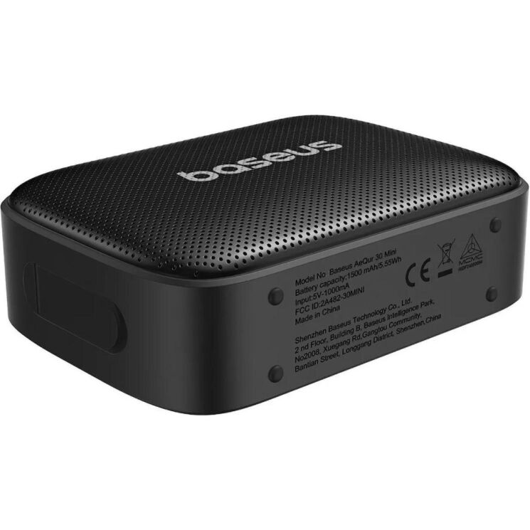 Портативная акустика Baseus OS AeQur 30 Mini (A20077900123-00) - Cosmic Black: фото 4 из 23