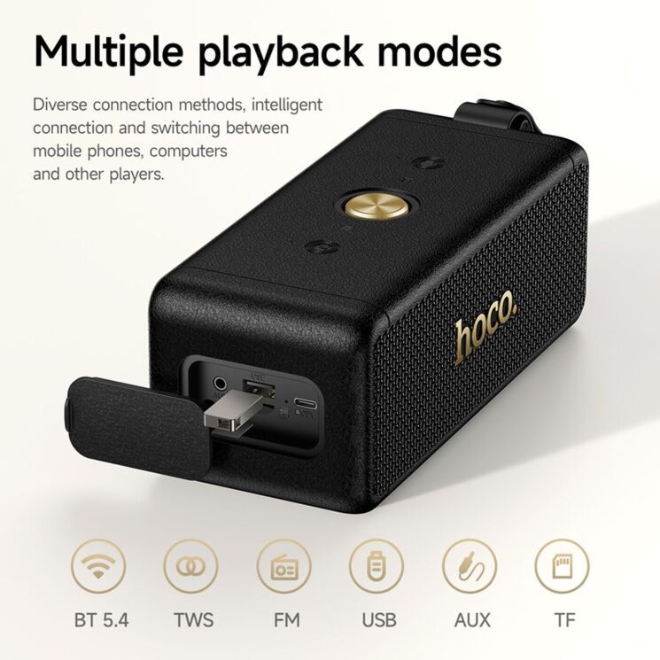 Портативная акустика Hoco HT1 Pro Marquis Sports - Black: фото 11 из 13