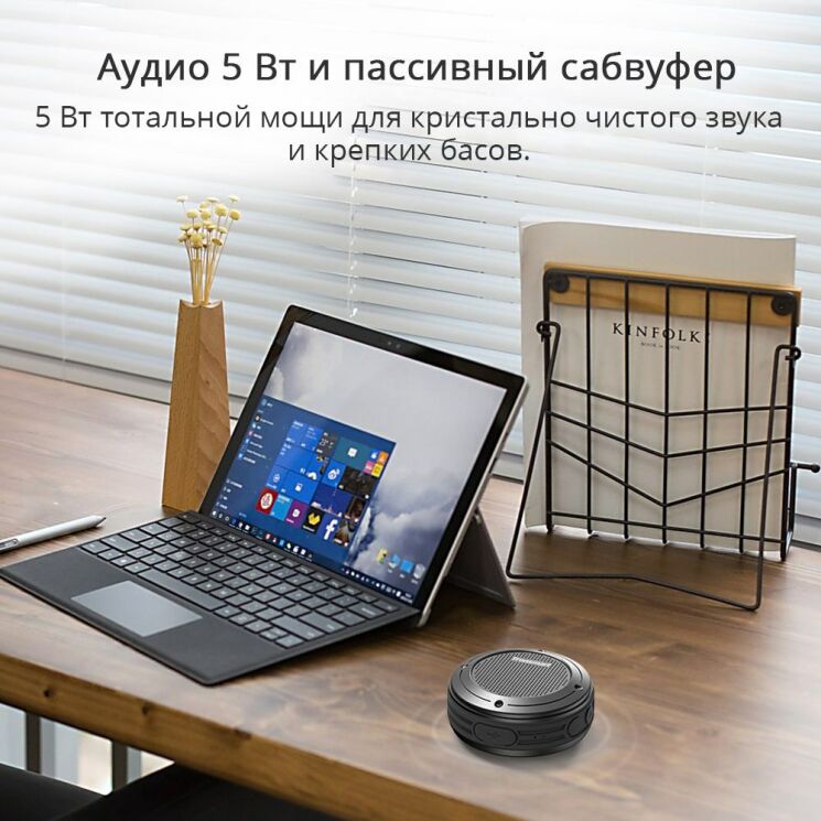 Портативна акустика TRONSMART Element T4 Portable Bluetooth Speaker - Red: фото 9 з 10