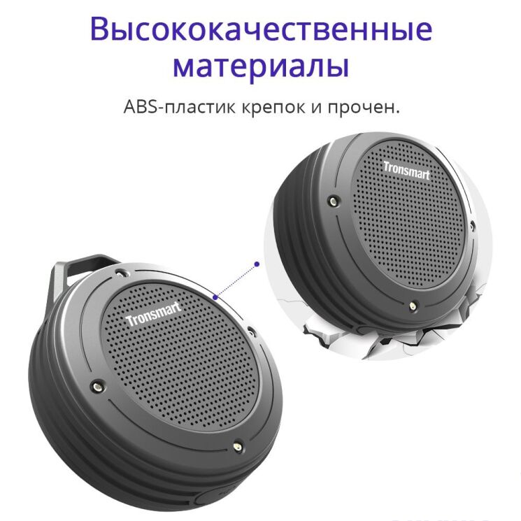 Портативна акустика TRONSMART Element T4 Portable Bluetooth Speaker - Red: фото 10 з 10