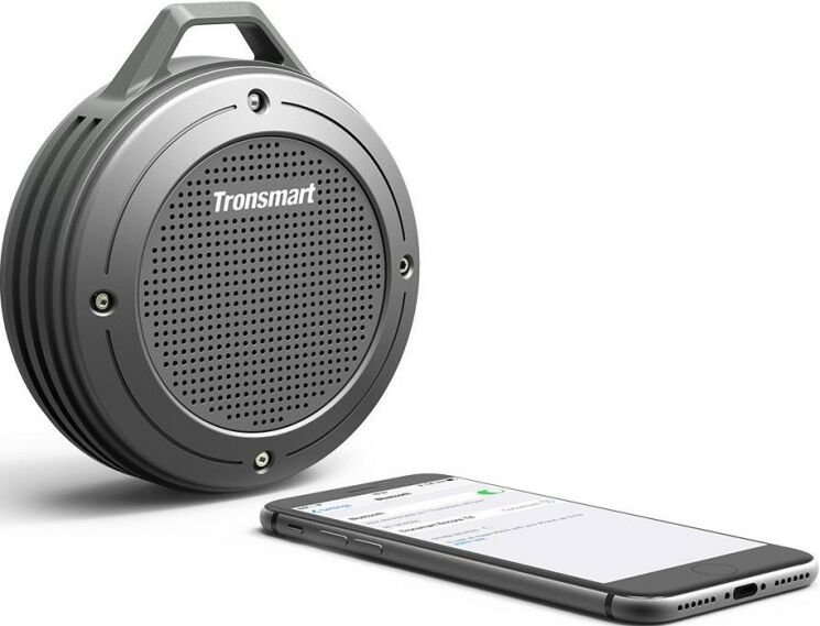 Портативная акустика TRONSMART Element T4 Portable Bluetooth Speaker - Dark Grey: фото 4 из 11