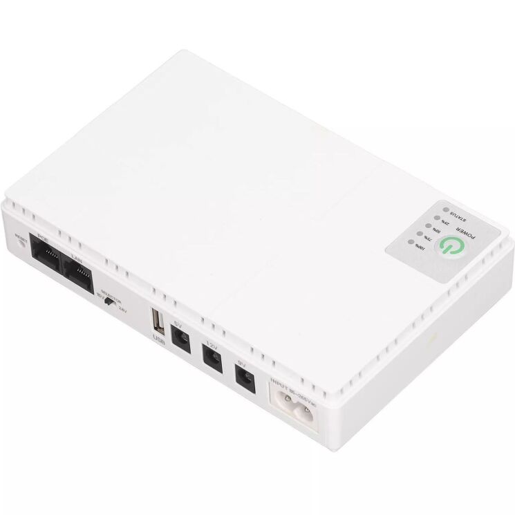 Портативне джерело живлення для роутера ArmorStandart DC mini UPS - White: фото 3 з 6