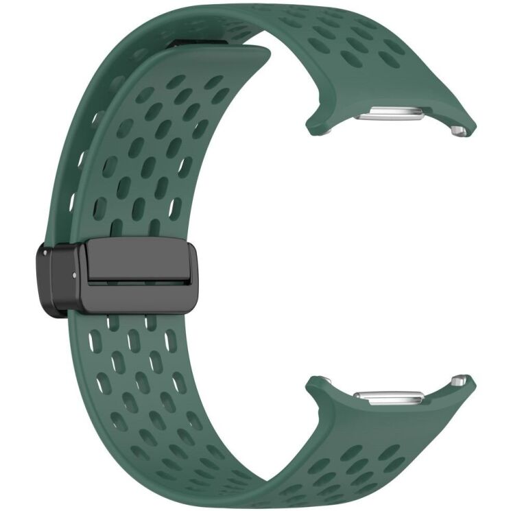 Ремешок Deexe Astra Strap для Samsung Galaxy Watch Ultra (47mm) - Dark Green: фото 3 из 9