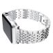 Ремінець Deexe Diamond для Apple Watch 42 (Series 10) / 41 / 40 / SE 40 / 38 - Silver (251817S). Фото 4 з 5