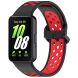 Ремешок Deexe Dot Color для Samsung Galaxy Fit 3 - Black / Red (349023BR). Фото 1 из 7