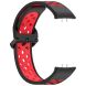 Ремешок Deexe Dot Color для Samsung Galaxy Fit 3 - Black / Red (349023BR). Фото 4 из 7