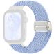 Ремешок Deexe Knitted Strap для Huawei Watch Fit 3 / Fit 4 / Fit 4 Pro - Blue (357121L). Фото 1 из 7
