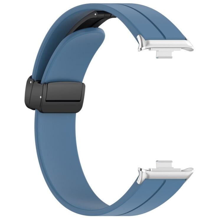 Ремешок Deexe Magnetic Braselet для Xiaomi Redmi Watch 4 / Mi Smart Band 8 Pro / Band 9 Pro - Blue: фото 3 из 8