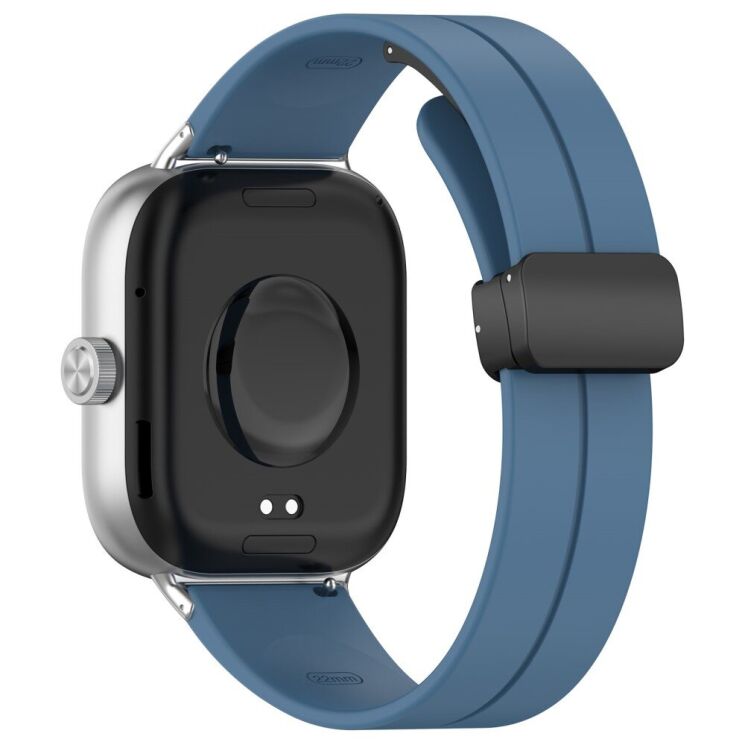 Ремешок Deexe Magnetic Braselet для Xiaomi Redmi Watch 4 / Mi Smart Band 8 Pro / Band 9 Pro - Blue: фото 1 из 8