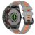 Ремінець Deexe Modern Strap для годинників Garmin з шириною кріплення QuickFit 20mm - Grey / Orange: фото 1 з 7