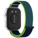 Ремінець Deexe Nylon Loop для Huawei Watch Fit 3 - Lime / Blue (357104GL). Фото 1 з 7