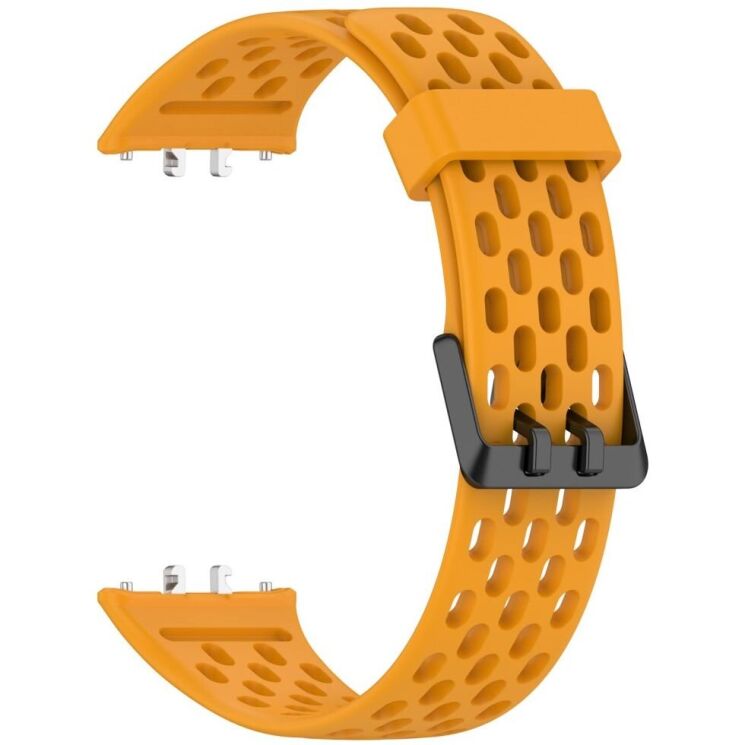 Ремінець Deexe Ocean Strap для Samsung Galaxy Fit 3 - Yellow: фото 2 з 7