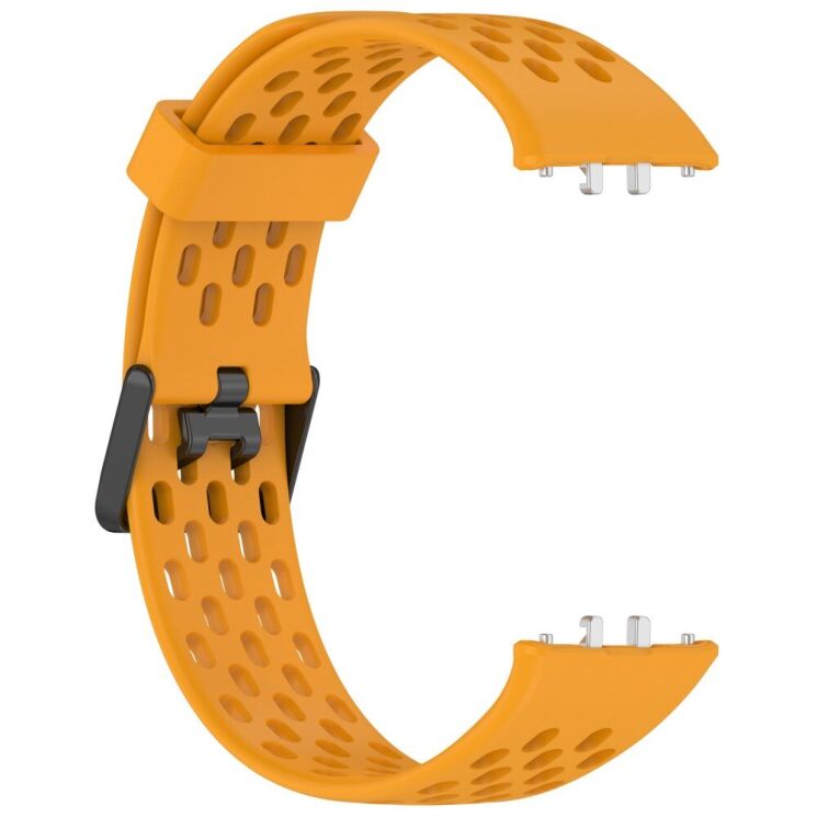 Ремінець Deexe Ocean Strap для Samsung Galaxy Fit 3 - Yellow: фото 3 з 7