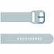 Ремешок Deexe Soft Silicone для часов с шириной крепления 20мм - Baby Blue (895411TT). Фото 4 из 4