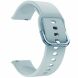 Ремешок Deexe Soft Silicone для часов с шириной крепления 20мм - Baby Blue (895411TT). Фото 3 из 4