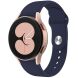Ремінець Deexe Soft Touch для годинників з шириною кріплення 20мм - Midnight Blue (895426MB). Фото 2 з 4