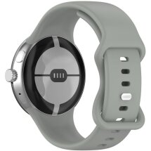 Ремешок Deexe Soft Touch для Google Pixel Watch 3 (45mm) - Grey: фото 1 из 5