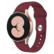 Ремінець Deexe Soft Touch для Samsung Galaxy Watch 5 (40/44mm) / 5 Pro (45mm) - Wine Red (303105WR). Фото 1 з 3
