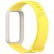 Ремешок Deexe Soft Touch для Xiaomi Mi Smart Band 9 Active / Redmi Band 3 - Yellow (372400Y). Фото 3 из 12