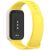 Ремешок Deexe Soft Touch для Xiaomi Mi Smart Band 9 Active / Redmi Band 3 - Yellow: фото 1 из 12