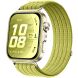 Ремешок Deexe Soft Weave для Huawei Watch Fit 4 Pro / Fit 4 / Fit 3 - Light Green (382908LG). Фото 2 из 5