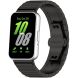 Ремешок Deexe Steel Strap для Samsung Galaxy Fit 3 - Black (349007B). Фото 1 из 8