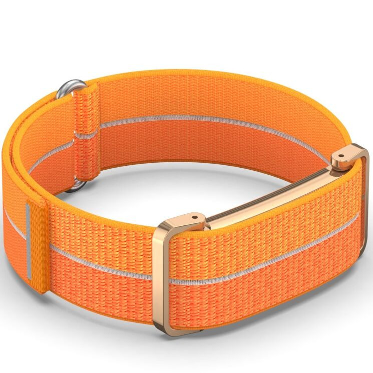 Ремінець для годинника Reframe Breathable Loop для Google Fitbit Air - Orange: фото 5 з 6