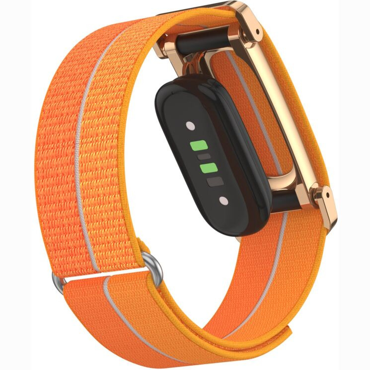 Ремінець для годинника Reframe Breathable Loop для Google Fitbit Air - Orange: фото 3 з 6