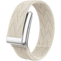 Ремешок для часов Reframe Weave Fit для WHOOP 5.0 / MG - Starlight / Silver: фото 1 из 3