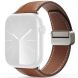 Ремінець DUX DUCIS YA Series для Apple Watch 46 / 45 / 44 / SE 44 / 42 (Series 1-3) / Ultra / Ultra 2 - Brown (251896Z). Фото 1 з 12