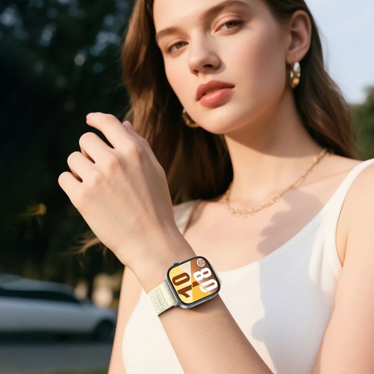 Ремешок DUX DUCIS YE Series для Huawei Watch Fit 3 / Fit 4 / Fit 4 Pro - Purple: фото 10 из 11
