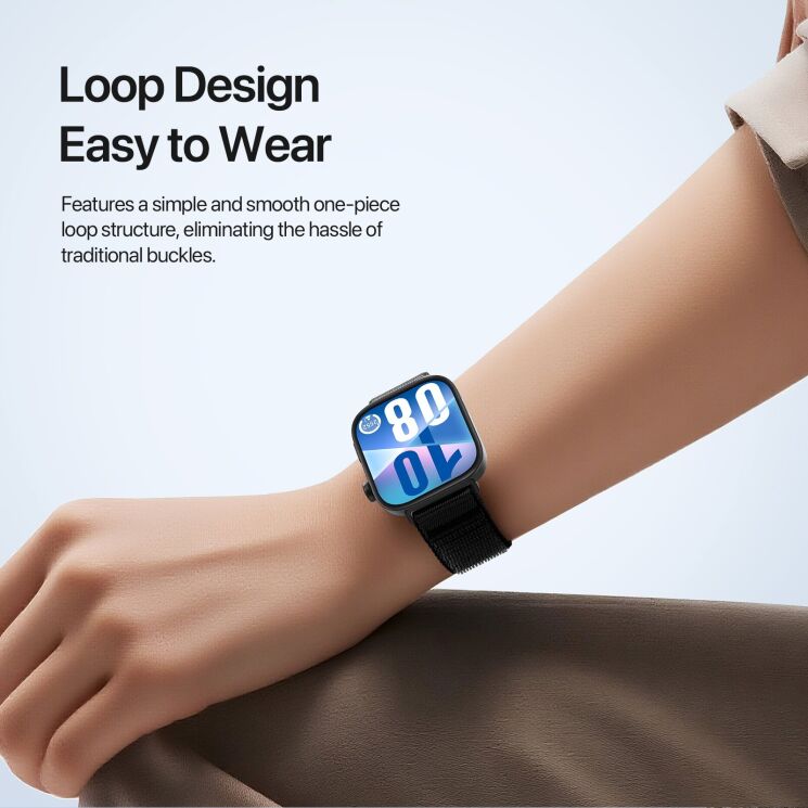 Ремешок DUX DUCIS YE Series для Huawei Watch Fit 3 / Fit 4 / Fit 4 Pro - Purple: фото 5 из 11