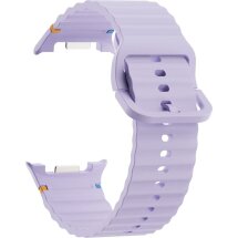 Ремінець KALEBOL Silicone Strap для Samsung Galaxy Watch 8 (40/44mm) / 8 Classic - Purple: фото 1 з 7