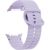 Ремінець KALEBOL Silicone Strap для Samsung Galaxy Watch 8 (40/44mm) / 8 Classic - Purple: фото 1 з 7