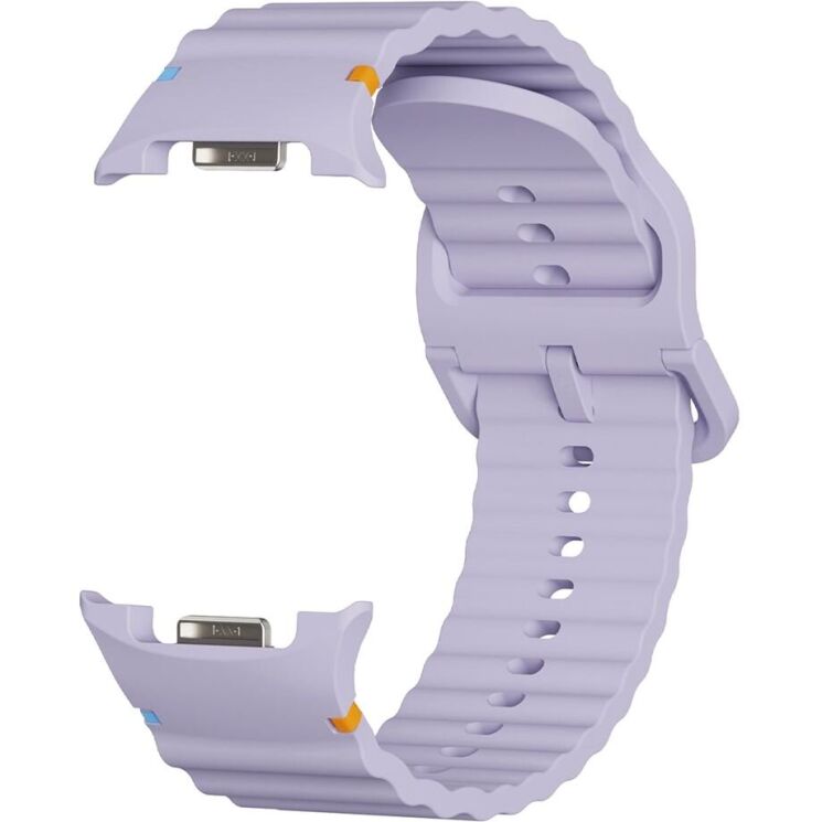 Ремінець KALEBOL Silicone Strap для Samsung Galaxy Watch 8 (40/44mm) / 8 Classic - Purple: фото 2 з 7