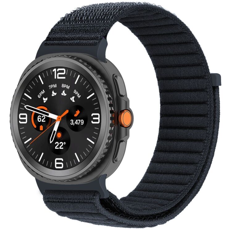 Ремінець Reframe Weave Loop для Samsung Galaxy Watch 8 (40/44mm) / 8 Classic - Dark Grey: фото 2 з 2