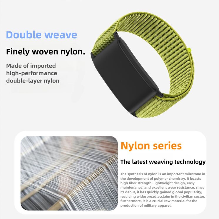 Ремінець Reframe Weave Loop для WHOOP 5.0 - Green: фото 4 з 7