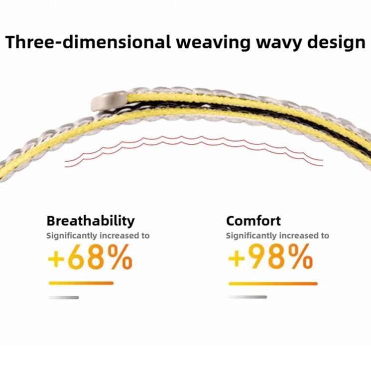 Ремінець Reframe Weave Loop для WHOOP 5.0 - Green: фото 5 з 7