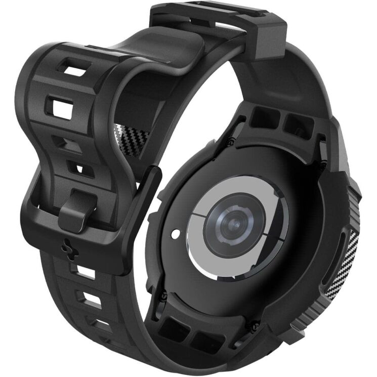 Ремінець з чохолом Spigen (SGP) Rugged Armor Pro (FW) для Samsung Galaxy Watch 6 Classic (47mm) ACS06488 - Black: фото 9 з 20