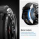 Ремінець з чохолом Spigen (SGP) Rugged Armor Pro (FW) для Samsung Galaxy Watch 6 Classic (47mm) ACS06488 - Black (334821B). Фото 18 з 20