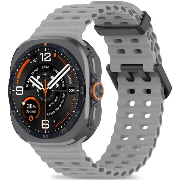 Ремінець Tech-Protect IconBand Pro для Samsung Galaxy Watch Ultra 2 / Ultra / Ultra (2025) - Grey: фото 1 з 5