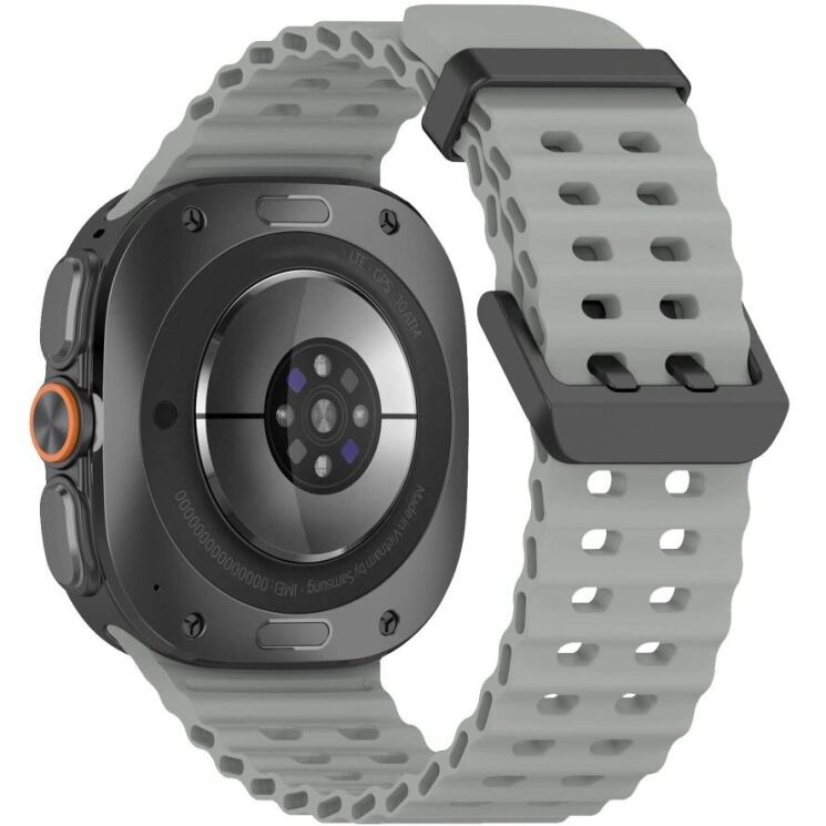 Ремінець Tech-Protect IconBand Pro для Samsung Galaxy Watch Ultra 2 / Ultra / Ultra (2025) - Grey: фото 2 з 5