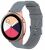 Ремінець UniCase Cloth Texture для Samsung Watch Active / Active 2 40mm / Active 2 44mm - Dark Grey: фото 1 з 4