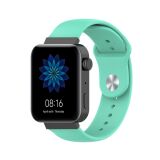 Ремінець UniCase Silicone Strap для Xiaomi Mi Watch (Chinese) - Cyan: фото 1 з 7
