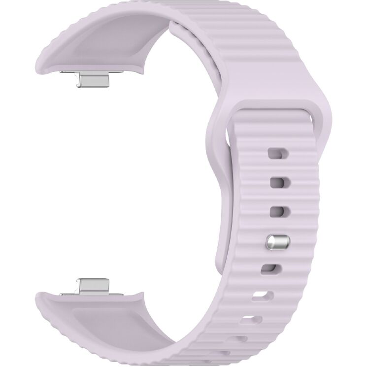Ремешок UniCase Silicone Strap для Xiaomi Redmi Watch 6 / 6 Active / 6 Lite / 5 / 4 - Purple: фото 3 из 8