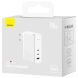 Сетевое зарядное устройство Baseus GaN5 Pro Fast Charger 2C+U (140W) + кабель Type-C to Type-C (240W, 1m) CCGP100202 - White (141928W). Фото 8 из 35
